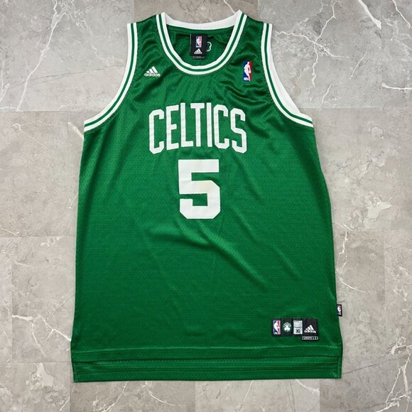 Adidas Boston Celtics Jersey Mens XL +2 Kevin Garnett Green NBA Basketball - Picture 1 of 14